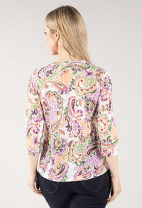 Paisley Printed Top