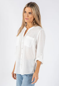 Linen Look Blouse