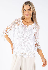 Spiral Crochet Top