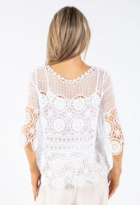 Spiral Crochet Top