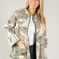 Jungle Print Quilted Jacket