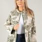 Jungle Print Quilted Jacket