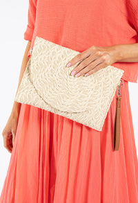 Woven Clutch Bag