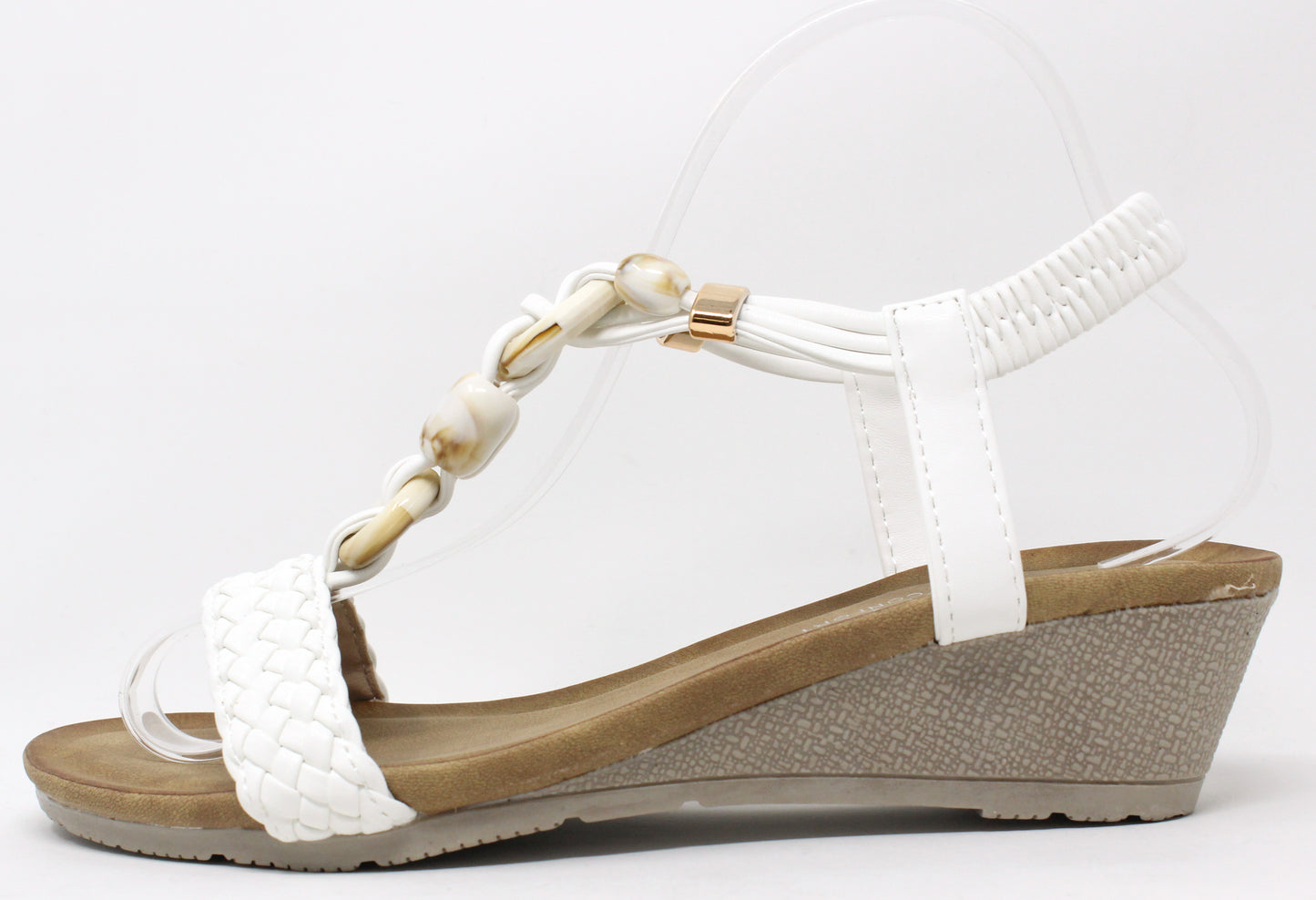 Stone Beaded Wedge