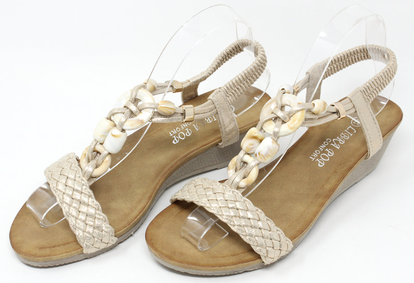 Stone Beaded Wedge