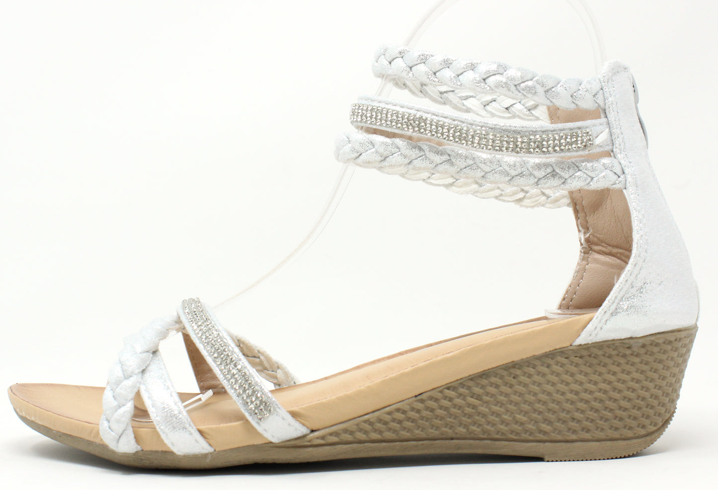 Triple Strap Wedge