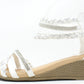 Triple Strap Wedge