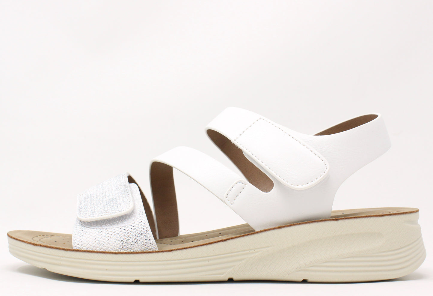 Velcro Multi Strap Sandal