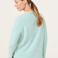 Diamante Neckline Knit Pullover