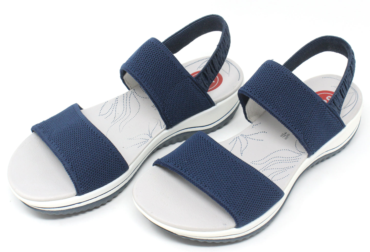 Double Elasticated Strap Sandal