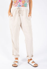 Soft Pull On Tencel Trouser