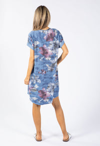 Floral T-Shirt Style Dress