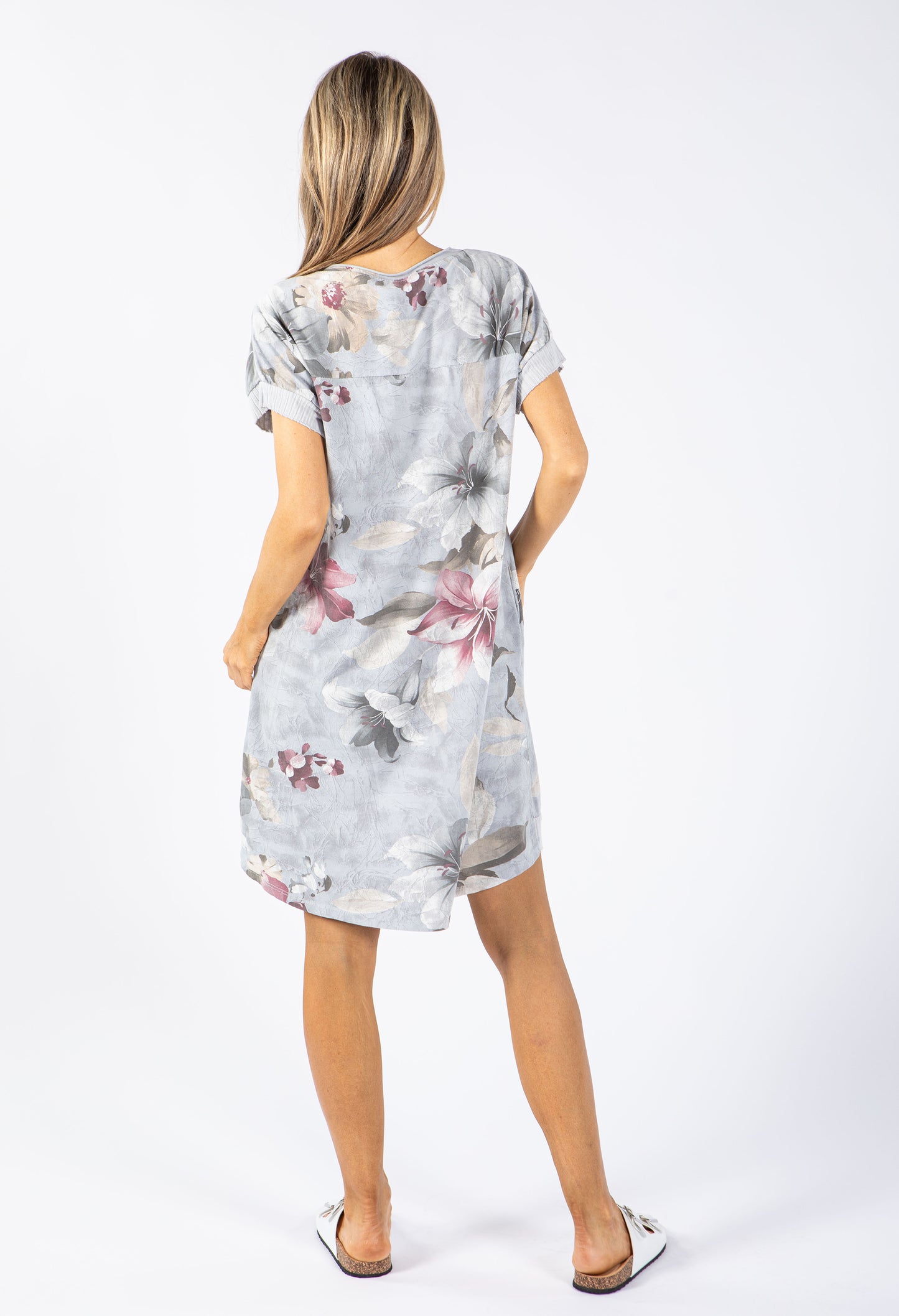 Floral T-Shirt Style Dress