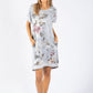 Floral T-Shirt Style Dress