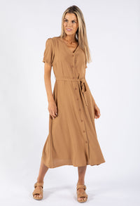 Button Up Midi Dress