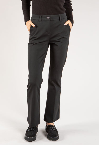 Wide Leg Jersey Trouser