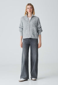 Darila Zip Up Cardigan