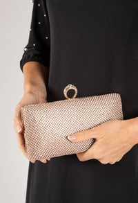 Diamante Studded Clutch