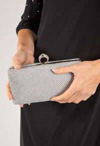 Diamante Studded Clutch