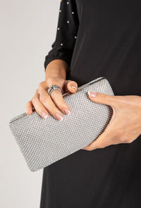 Diamante Studded Clutch