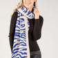 Zebra Print Scarf