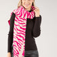 Zebra Print Scarf