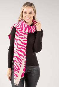 Zebra Print Scarf