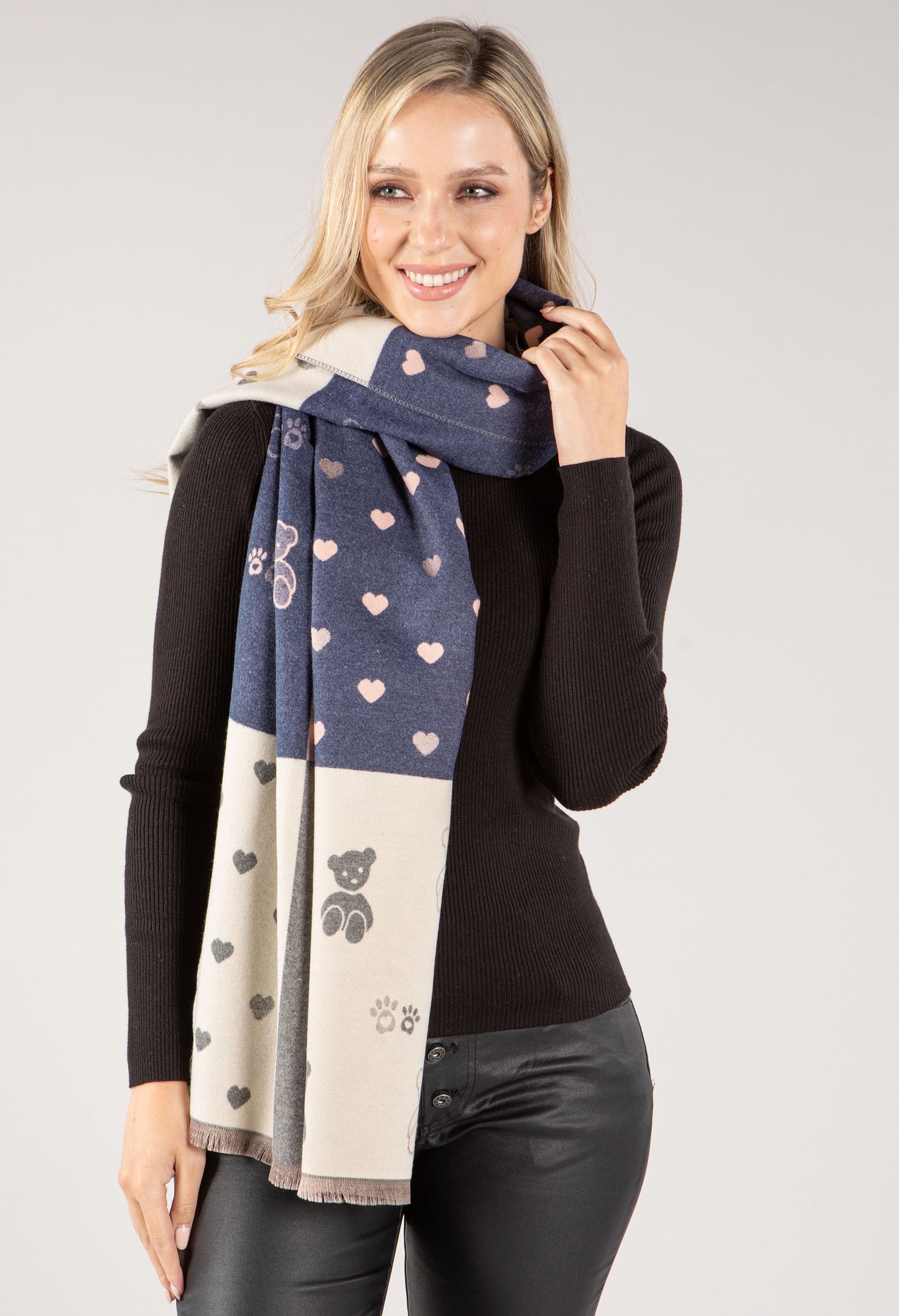 Teddy Bear Scarf