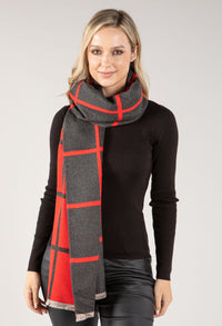 Contrast Check Scarf