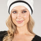 Contrast Stripe Bobble Hat