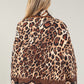 Leopard Print Quilted Jacket