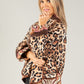 Leopard Print Quilted Jacket