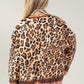 Leopard Print Quilted Jacket