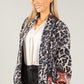 Leopard Print Quilted Jacket