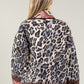 Leopard Print Quilted Jacket