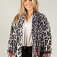 Leopard Print Quilted Jacket