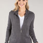 Ribbed Zip Up Cardigan