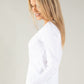 V Neck Long Sleeve Top