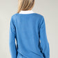 Two in One Super Soft V Neck Pullover