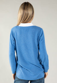 Two in One Super Soft V Neck Pullover