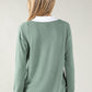 Two in One Super Soft V Neck Pullover