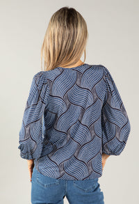 Swirl Dotted Top