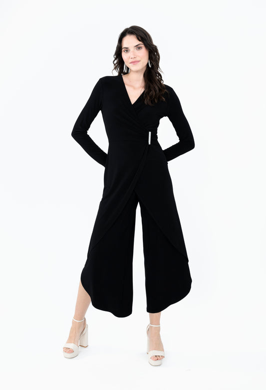 Full-length Wrap Jumpsuit