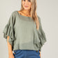 Tiered Sleeve Top