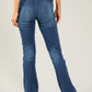 "Ab"solution® Artisanal Blue Denim Itty Bitty Bootcut Jeans