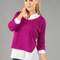 2 in 1 Look Knit Pullover