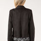 Suedette Biker Jacket