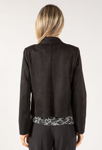 Suedette Biker Jacket