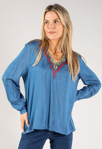 V-Neck Blouse