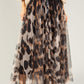 Leopard Tulle Skirt